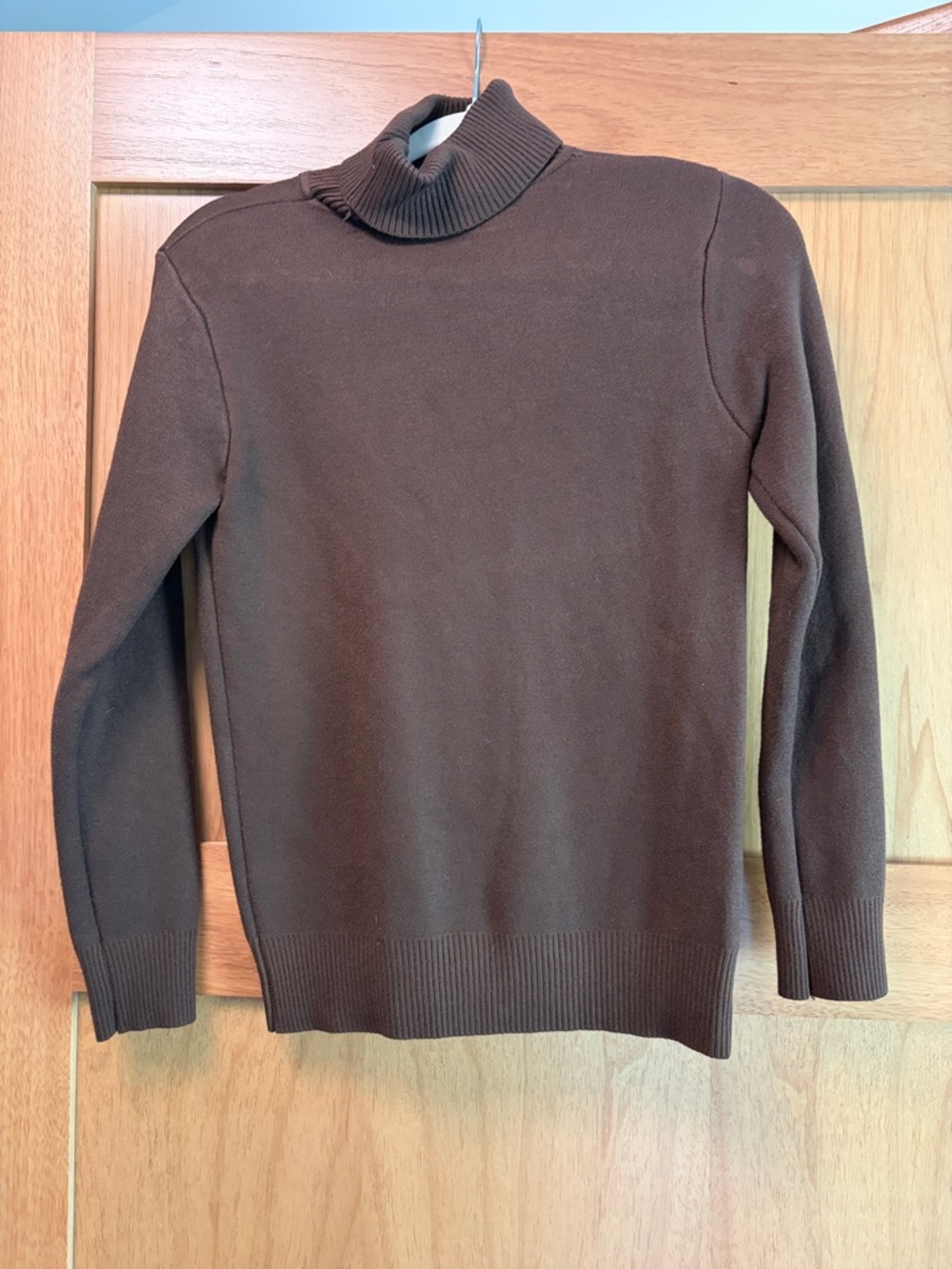 Source Unknown Brown Women's Turtleneck Sweater